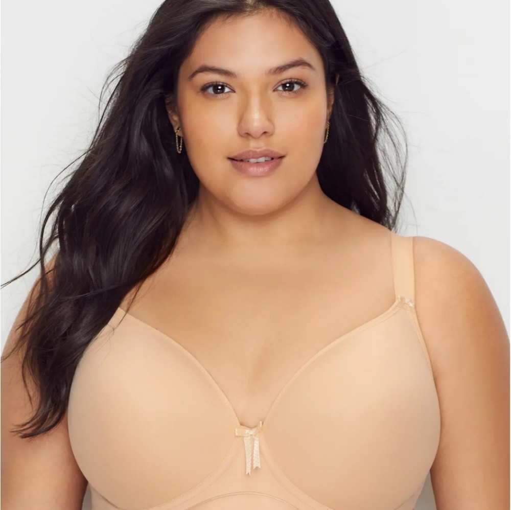 ELOMI BIJOU PLUNGE T-SHIRT BRA